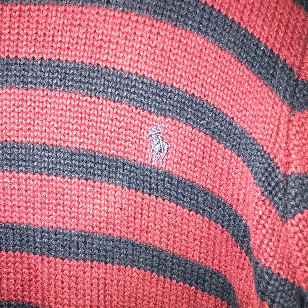Kid’s Polo long sleeve striped - Picture 3 of 3